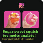 NeeDoh Gumdrop - Textured Sensory Toy with Super Solid Squish